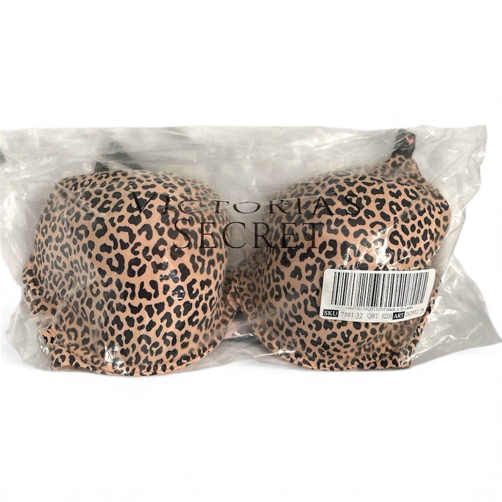Victoria’s Secret Leopard Print Full Coverage Bra | 32DDD | NWT